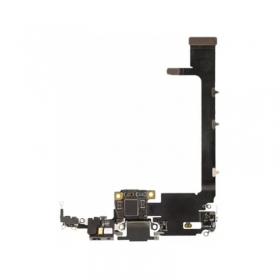 Apple iPhone 11 Pro Max laadimispesa ja mikrofoni liides (laadimisliides) (must)