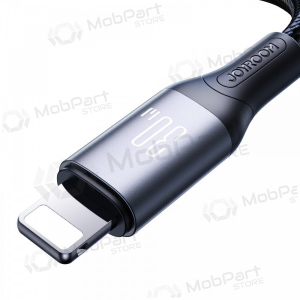 USB kaabel Joyroom S-A28 USB-C to Lightning 30W 1.0m mustad