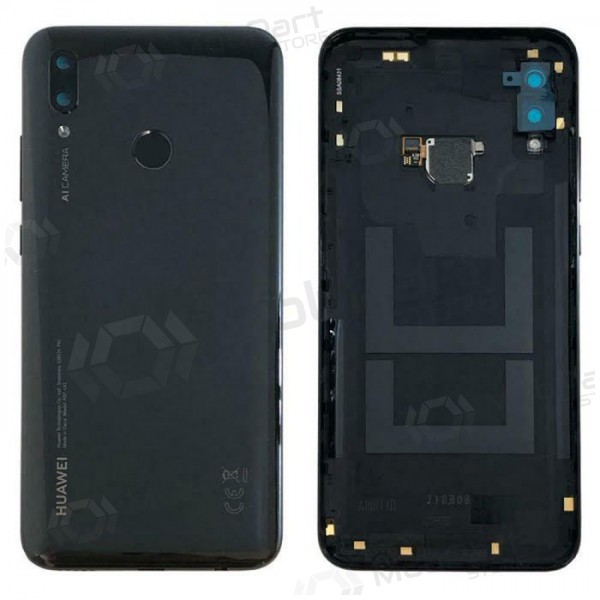 Huawei P Smart 2019 patareipesade kaas (tagakaas) (mustad) (kasutatud grade B, originaalne)