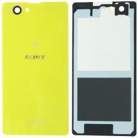 Sony Xperia Z1 Compact D5503 patareipesade kaas (tagakaas) (kollane)