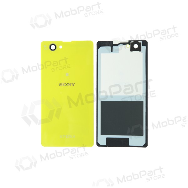 Sony Xperia Z1 Compact D5503 patareipesade kaas (tagakaas) (kollane)