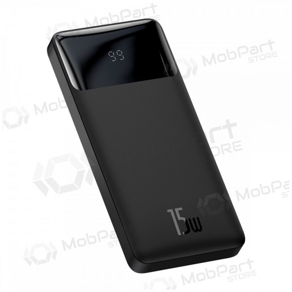 Väline patarei / aku Power Bank Baseus Bipow Type-C PD+2xQuick Charge 3.0 15W 10000mAh must PPBD050001 Väline patarei / aku Power Bank Baseus Bipow Type-C PD+2xQuick Charge 3.0 15W 10000mAh must PPBD050001