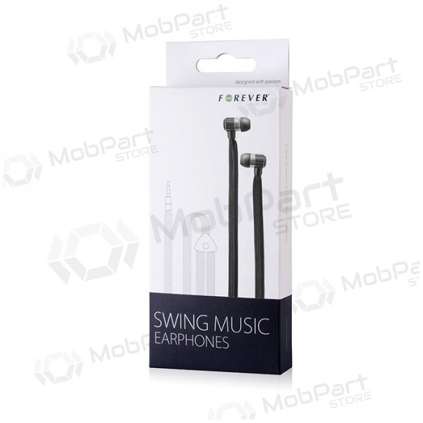 Vabakäeseadmega Forever Swing Music 3,5mm (must)