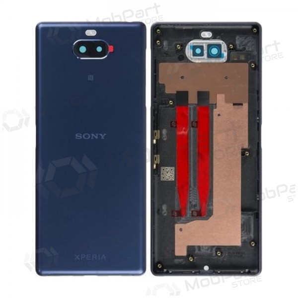 Sony Xperia 10 patareipesade kaas (tagakaas) (sinised) (kasutatud grade C, originaalne) Sony Xperia 10 patareipesade kaas (tagakaas) (sinised) (kasutatud grade C, originaalne)