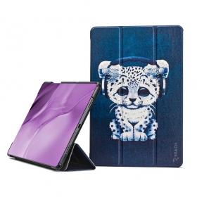 Samsung Galaxy Tab A9+, Tab A11+ ümbris - Smart Leather (sad cat)