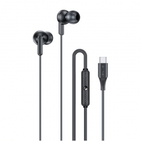 Kõrvaklapid Awei PC-25T USB-C juodos