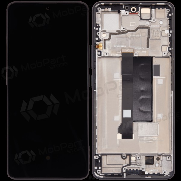 Xiaomi Redmi Note 13 Pro 5G ekraan (mustad) (koos raamiga) (originaalne) Xiaomi Redmi Note 13 Pro 5G ekraan (mustad) (koos raamiga) (originaalne)