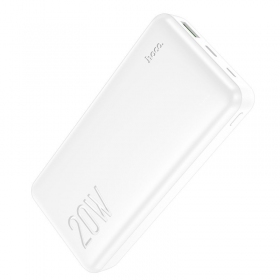 Väline patarei / aku Power Bank Hoco J87A Type-C PD 20W+Quick Charge 3.0 20000mAh valge