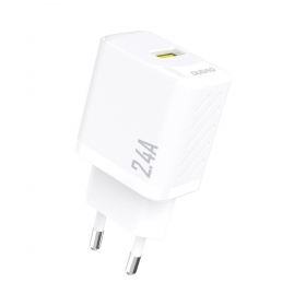 Telefoni laadija Dudao A23 12 W USB-A valge