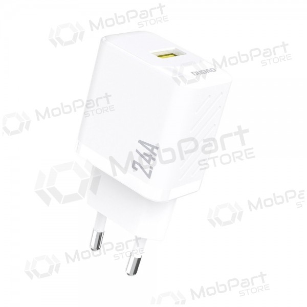 Telefoni laadija Dudao A23 12 W USB-A valge