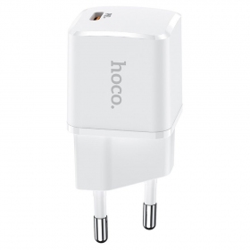 Laadija Hoco N10 PD20W (valged)