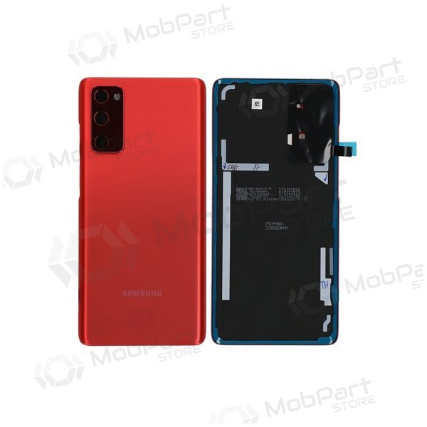 Samsung G780 / G781 Galaxy S20 FE 4G / 5G patareipesade kaas (tagakaas) (Cloud Red) (kasutatud grade A, originaalne) Samsung G780 / G781 Galaxy S20 FE 4G / 5G patareipesade kaas (tagakaas) (Cloud Red) (kasutatud grade A, originaalne)