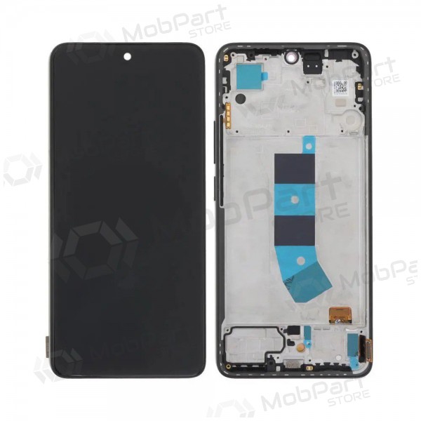Ekranas Xiaomi Redmi Note 13 4G su lietimui jautriu stikliuku ja rėmeliu Midnight Black originaalne (service pack) Ekranas Xiaomi Redmi Note 13 4G su lietimui jautriu stikliuku ja rėmeliu Midnight Black originaalne (service pack)