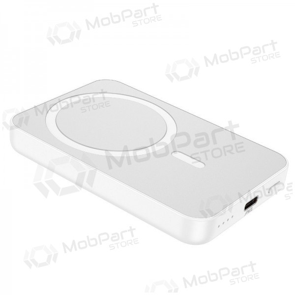 Väline aku Power Bank Hoco J109 PD20W Magnetic 5000mAh valge