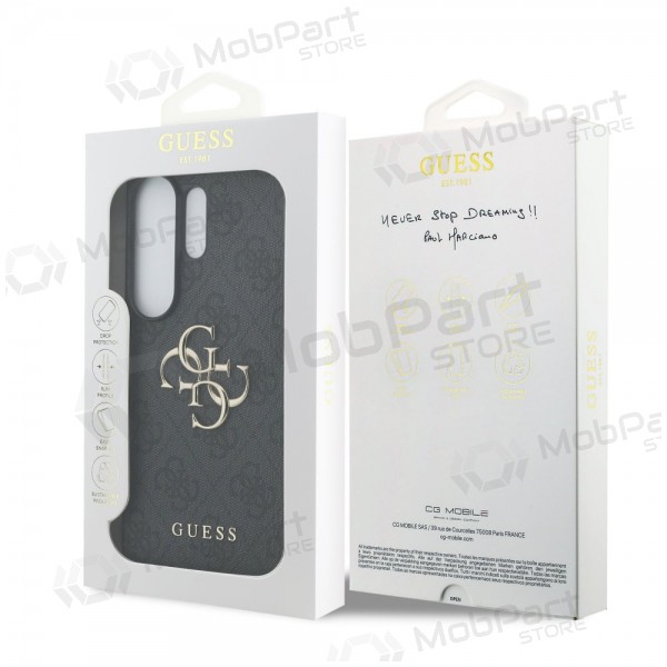 Samsung Galaxy S26 Ultra ümbris - Guess PU 4G Metal Logo (hall)