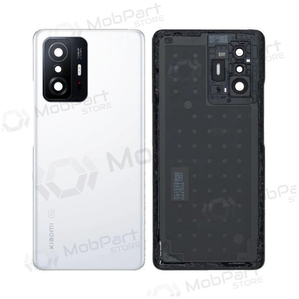 Xiaomi 11T Pro / 11T patareipesade kaas (tagakaas) (valged) (originaalne) (service pack)