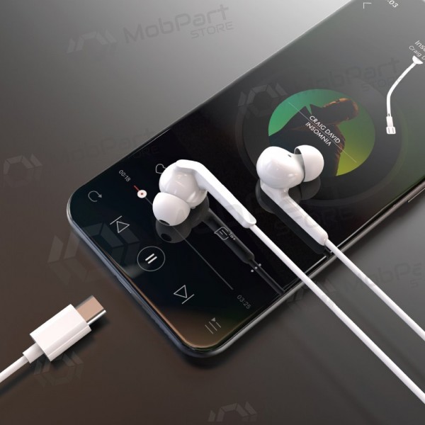 USB-C kõrvaklapid Dudao X3C+ valged