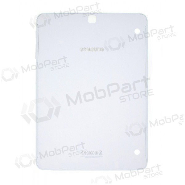 Samsung T813 Galaxy Tab S2 9.7 (2016) patareipesade kaas (tagakaas) (valged) (kasutatud grade B, originaalne)