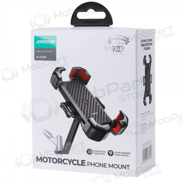 Telefono laikiklis motociklui Joyroom JR-ZS288 mustad