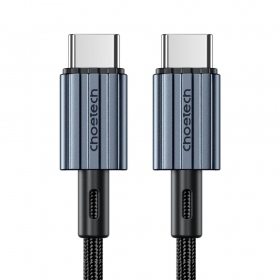 USB kaabel Choetech XCC-1015 USB-C to USB-C PD60W 2.0m mustad