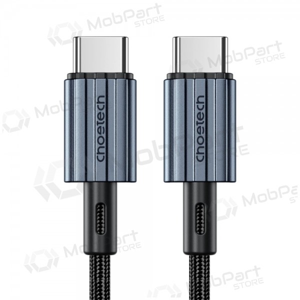 USB kaabel Choetech XCC-1015 USB-C to USB-C PD60W 2.0m mustad