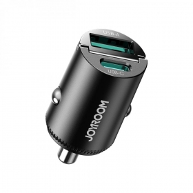 Autolaadija Joyroom JR-CCN18 65 W USB-C + USB-A must