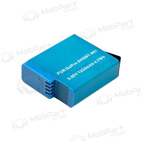 GOPRO AHDBT-801 1220mAh foto patarei / aku GOPRO AHDBT-801 1220mAh foto patarei / aku