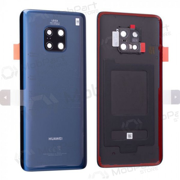 Huawei Mate 20 Pro patareipesade kaas (tagakaas) sinised (Midnight Blue) (kasutatud grade B, originaalne)