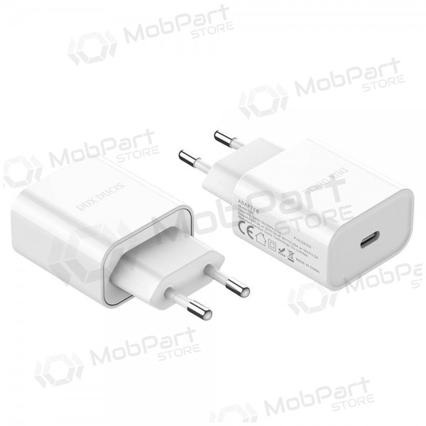 Laadija Dux Ducis C50 PD 20W Quick Charge (valged)