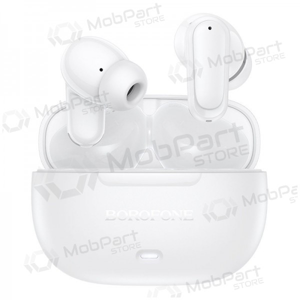 Juhtmevabad kõrvaklapid Borofone BW96 Bluetooth ANC ENC USB-C valged