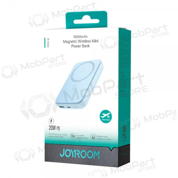 Väline patarei / aku Power Bank Joyroom JR-W020 20W Magnetic Wireless 10000mAh sinine Väline patarei / aku Power Bank Joyroom JR-W020 20W Magnetic Wireless 10000mAh sinine