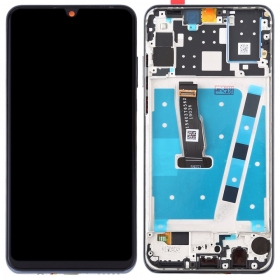 Huawei P30 Lite 48MP ekraan (mustad) (koos raamiga) (Premium)