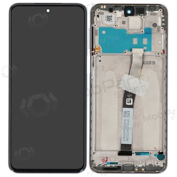 Xiaomi Redmi Note 9 Pro, Note 9S ekraan (valged) (koos raamiga) (Premium) Xiaomi Redmi Note 9 Pro, Note 9S ekraan (valged) (koos raamiga) (Premium)