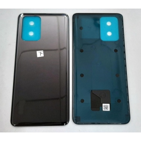 Xiaomi Redmi Note 10 4G patareipesade kaas (tagakaas) (with logo) hall (Onyx Grey/Shadow Black)
