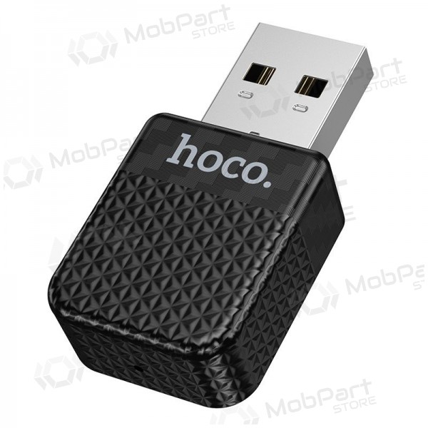 Juodas Hoco HU3 juhtmevaba CarPlay adapter