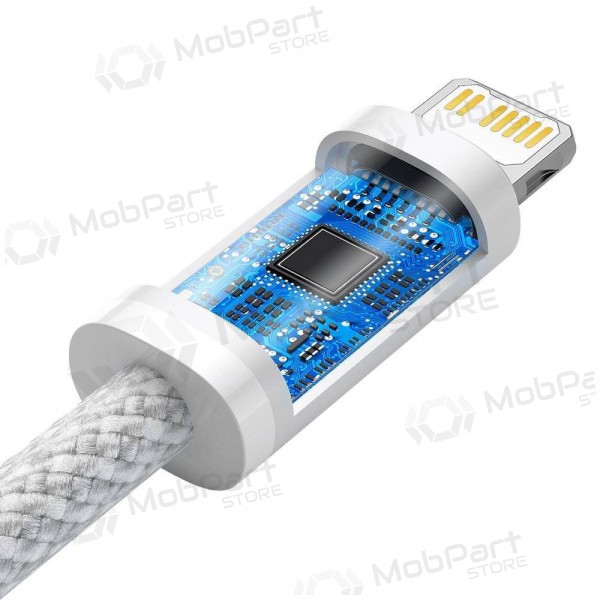Kaabel Baseus Dynamic Type-C - Lightning 20W 1.0m (valged) CALD000002