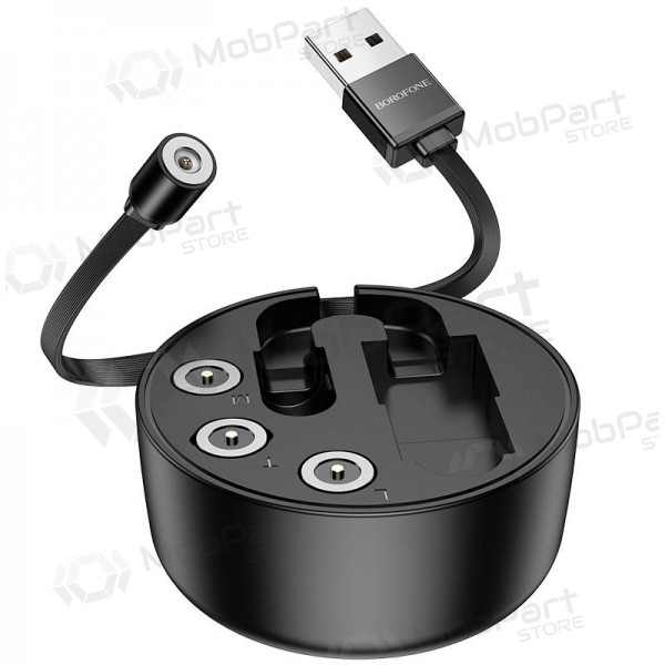 USB kaabel Borofone BU26 3in1 microUSB-Lightning-Type-C magnetinic 1.0m (mustad)