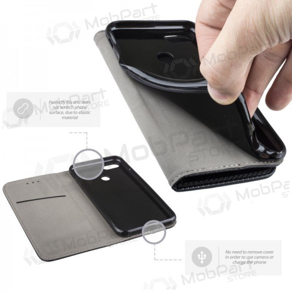 Apple iPhone 13 mini ümbris - Smart Magnet (must)