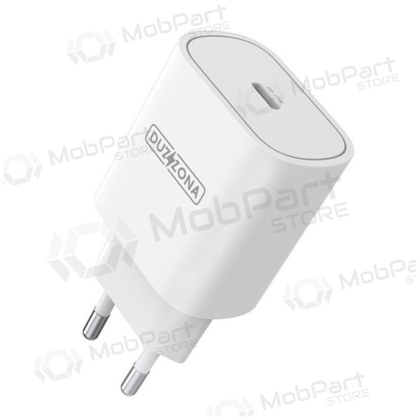 Laadija buitinis DUZZONA T6 PD25W Type-C valged