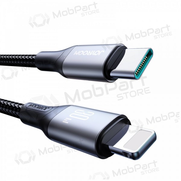 USB kaabel Joyroom S-A28 USB-C to Lightning 30W 1.0m mustad