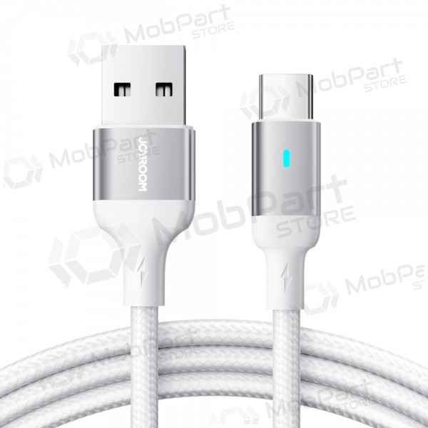 USB kaabel Joyroom S-UC027A10 USB to Type-C 3A 1.2m valged