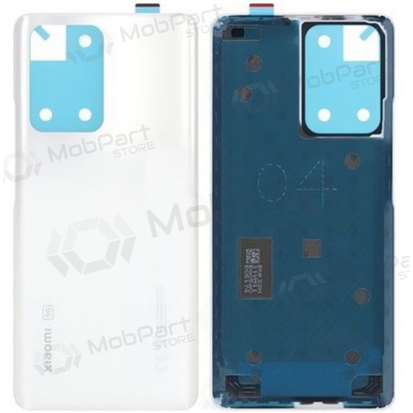 Xiaomi 11T/11T Pro patareipesade kaas (tagakaas) (valged)
