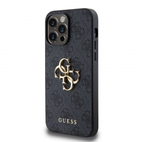 Apple iPhone 14 Pro Max ümbris - Guess PU 4G Metal Logo (hall)
