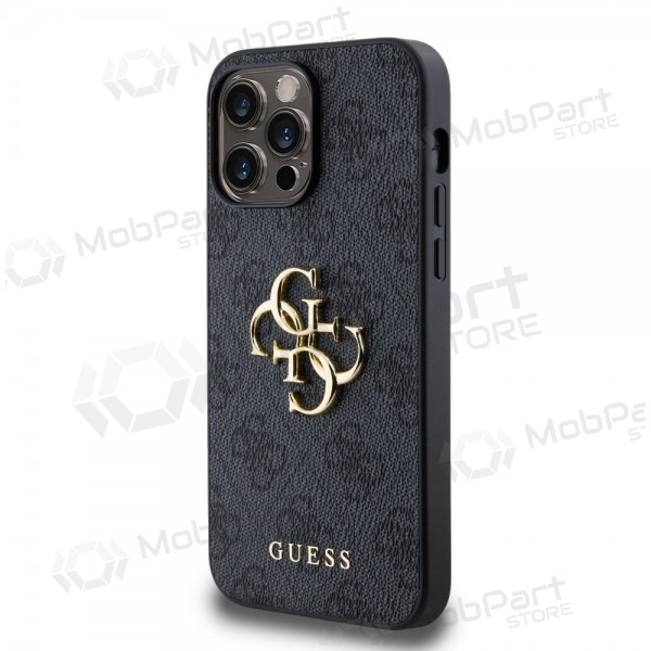 Apple iPhone 14 Pro Max ümbris - Guess PU 4G Metal Logo (hall)