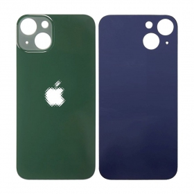 Apple iPhone 13 patareipesade kaas (tagakaas) (roheline) (bigger hole for camera)