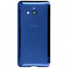 HTC U Play patareipesade kaas (tagakaas) (sinised) (kasutatud grade B, originaalne)