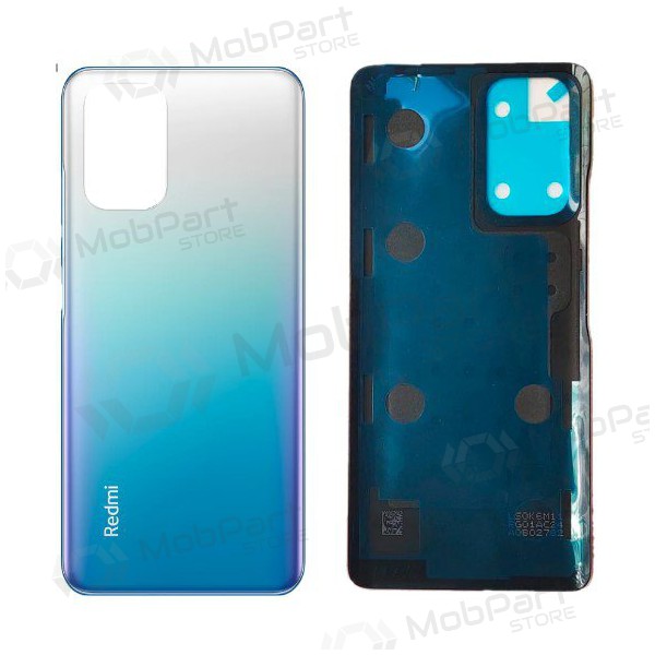Xiaomi Redmi Note 10S patareipesade kaas (tagakaas) (sinised)