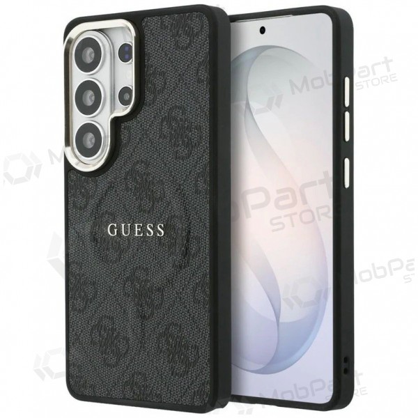 Samsung Galaxy S26 Ultra ümbris - Guess PU Leather 4G Gold Frame Magnetic (must)