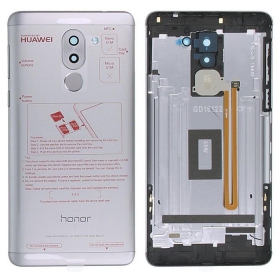 Huawei Honor 6X patareipesade kaas (tagakaas) (hall) (kasutatud grade C, originaalne)
