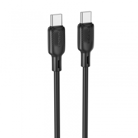 USB kaabel Borofone BX113 60W USB-C to USB-C 2.0m mustad